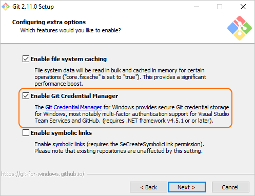 Git for Windows and Git Credential Manager