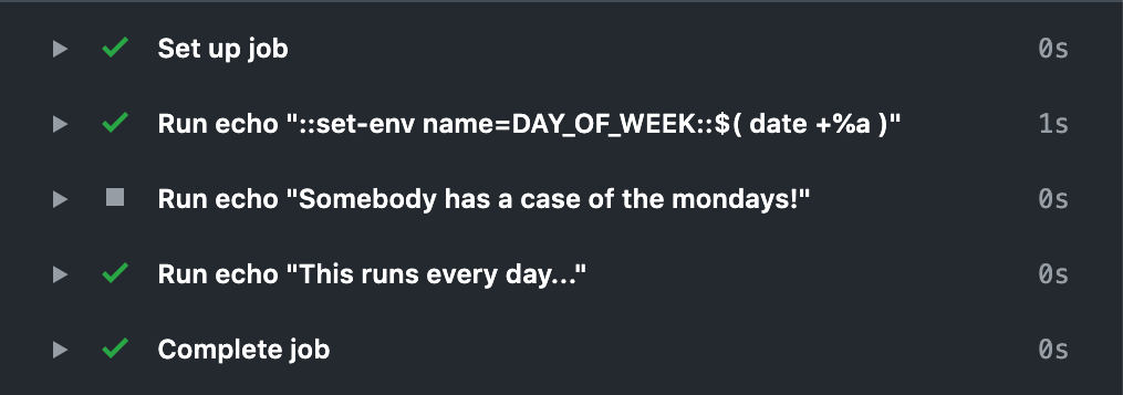 GitHub Actions Day 16 Conditionals With Shared Data